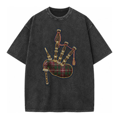 Scottish Thistle  - Vintage T-shirt – Black