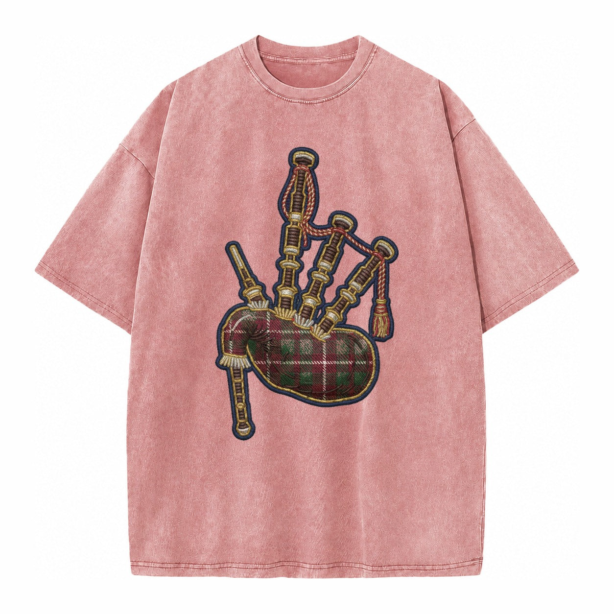 Scottish Thistle  - Vintage T-shirt – Dusty Rose(Rose)