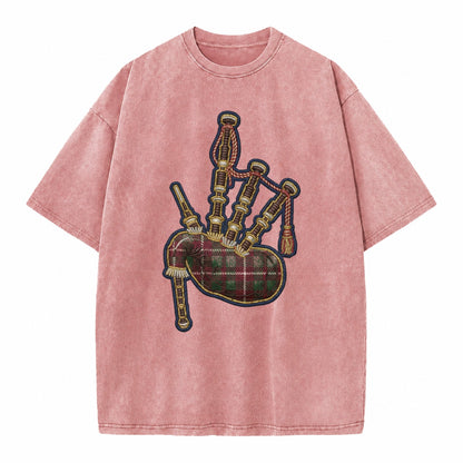 Scottish Thistle  - Vintage T-shirt – Dusty Rose(Rose)