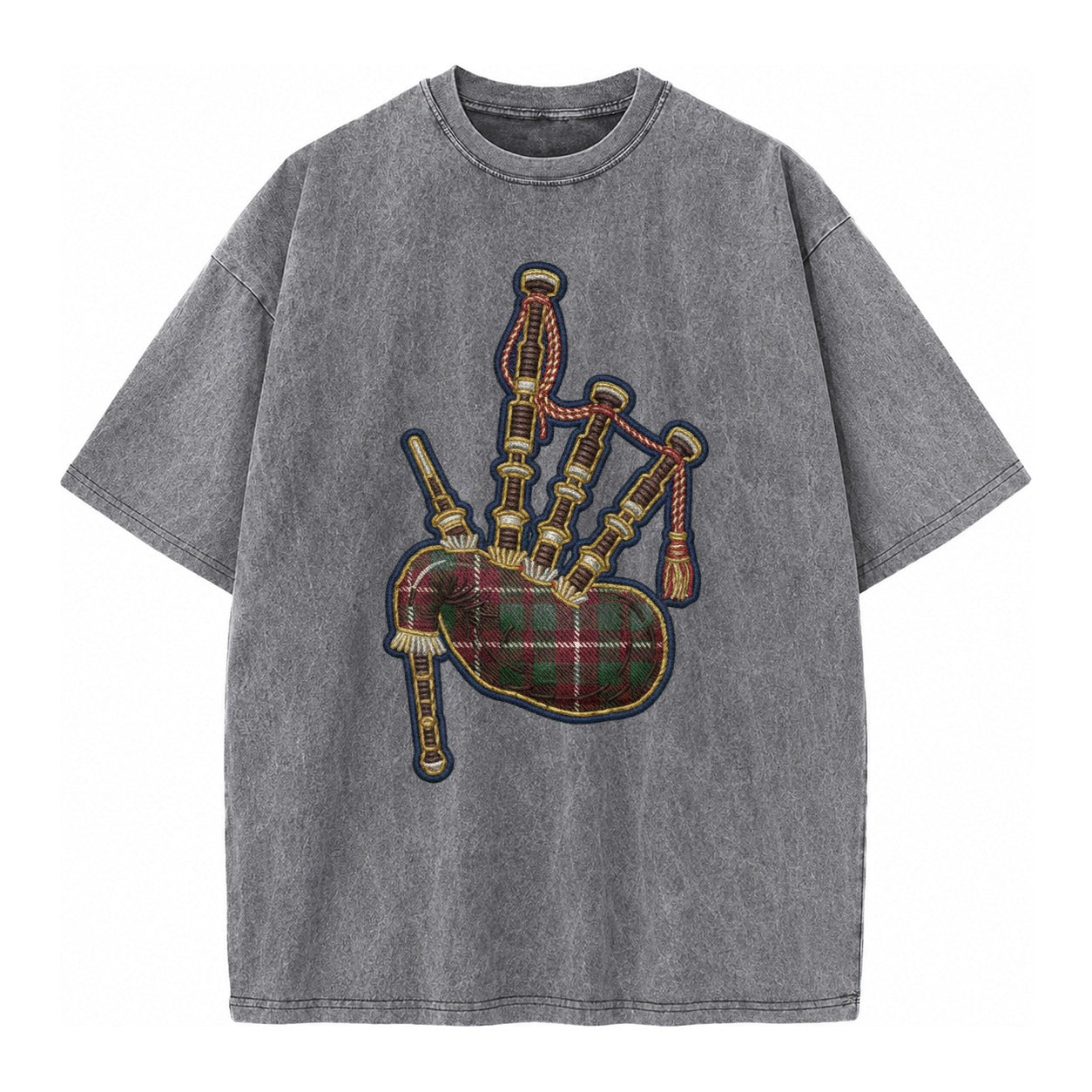 Scottish Thistle  - Vintage T-shirt – Grey