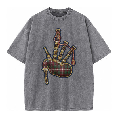 Scottish Thistle  - Vintage T-shirt – Grey