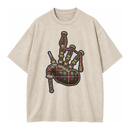 Scottish Thistle  - Vintage T-shirt – Off White