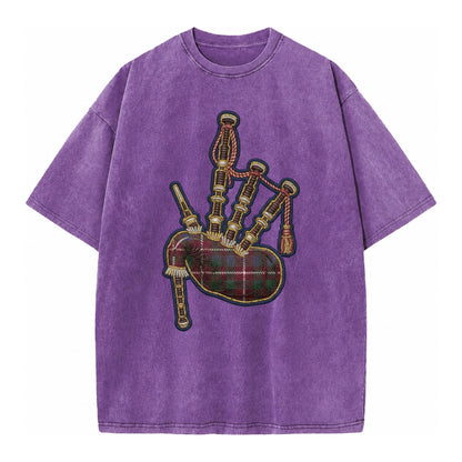 Scottish Thistle  - Vintage T-shirt – Purple
