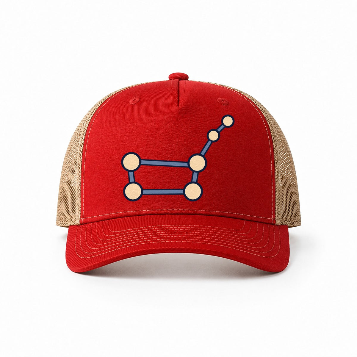 Red-Khaki — front view