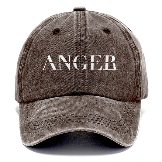 Angel Anger Split Feelings Classic Cap – Brown