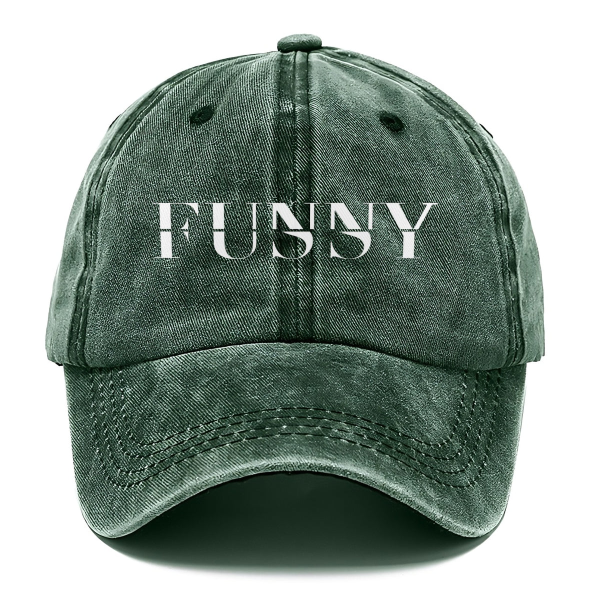 Funny Fussy Split Feelings Classic Cap – Forest Mist