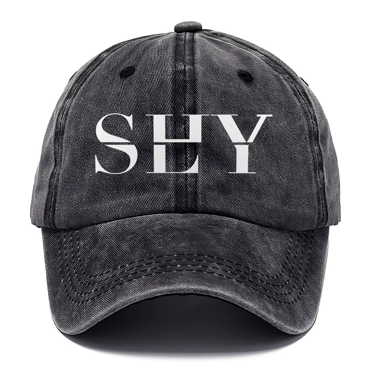Shy Sly Split Feelings Classic Cap – Graphite