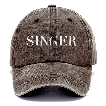 Singer Sinner Split Feelings Classic Cap – Brown