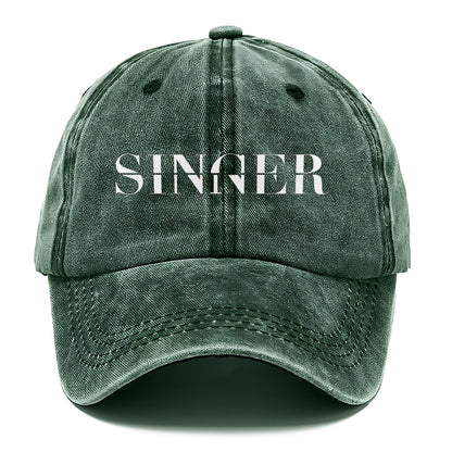 Singer Sinner Split Feelings Classic Cap – Forest Mist