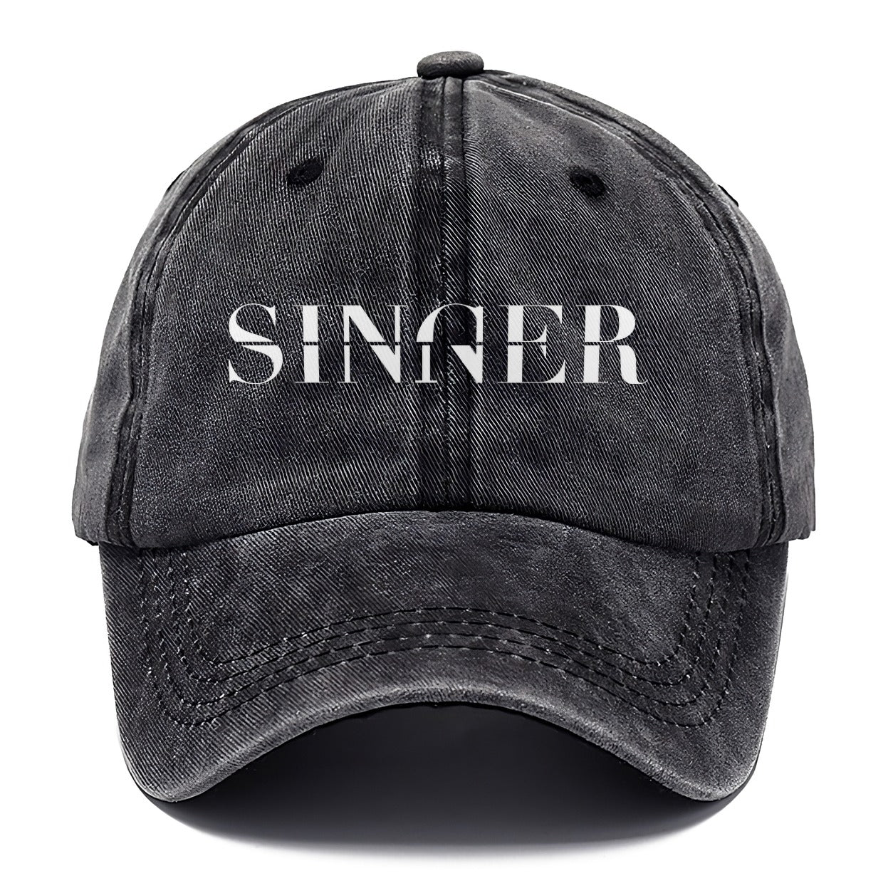 Singer Sinner Split Feelings Classic Cap – Graphite