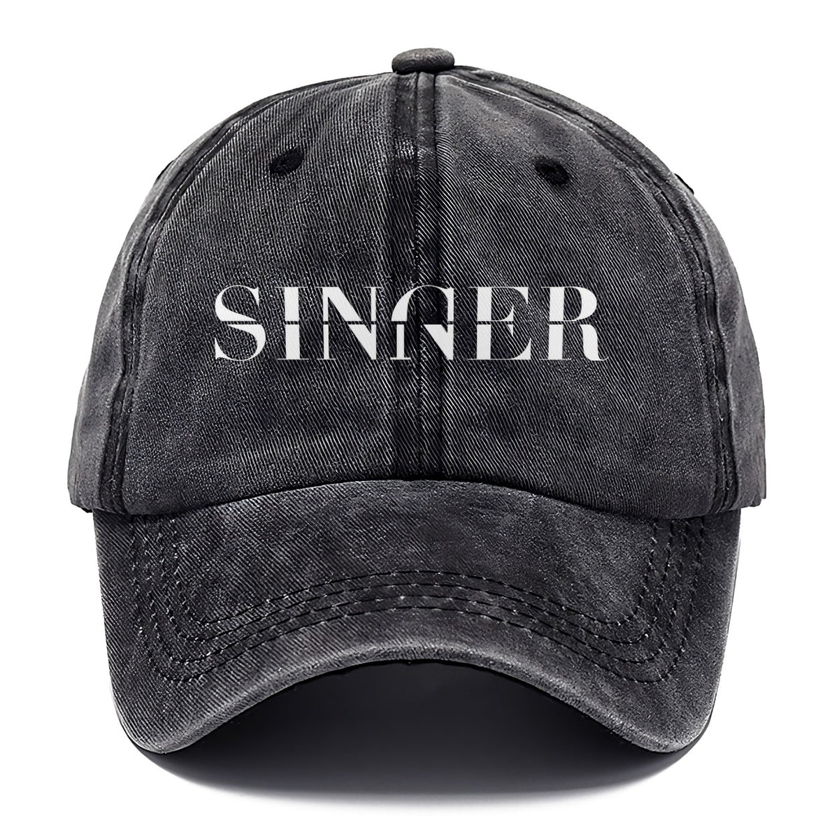 Singer Sinner Split Feelings Classic Cap – Graphite
