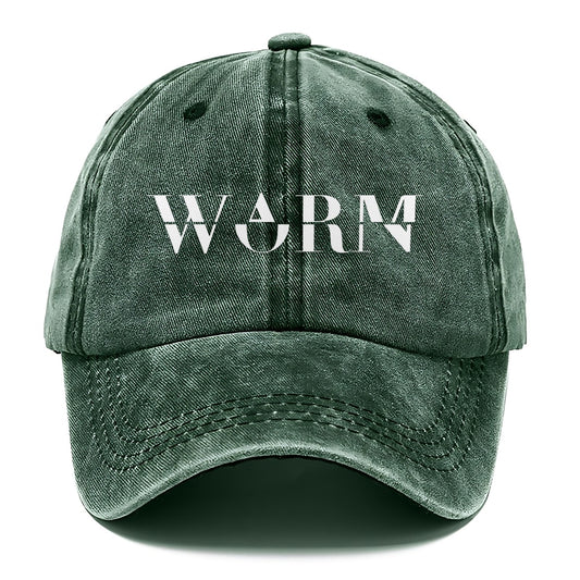 Warm Worn Split Feelings Classic Cap – Forest Mist