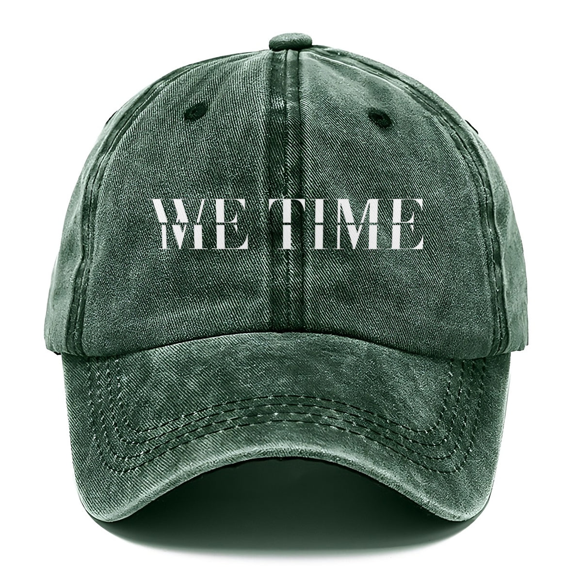 We Time Me Time Split Feelings Classic Cap – Forest Mist