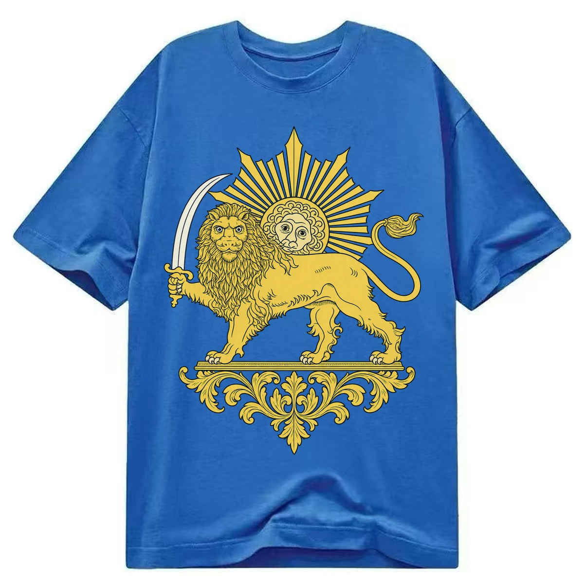 Shir O Khorshid - Classic T-shirt – Blue