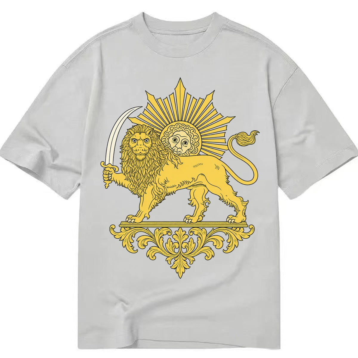Shir O Khorshid - Classic T-shirt – Grey