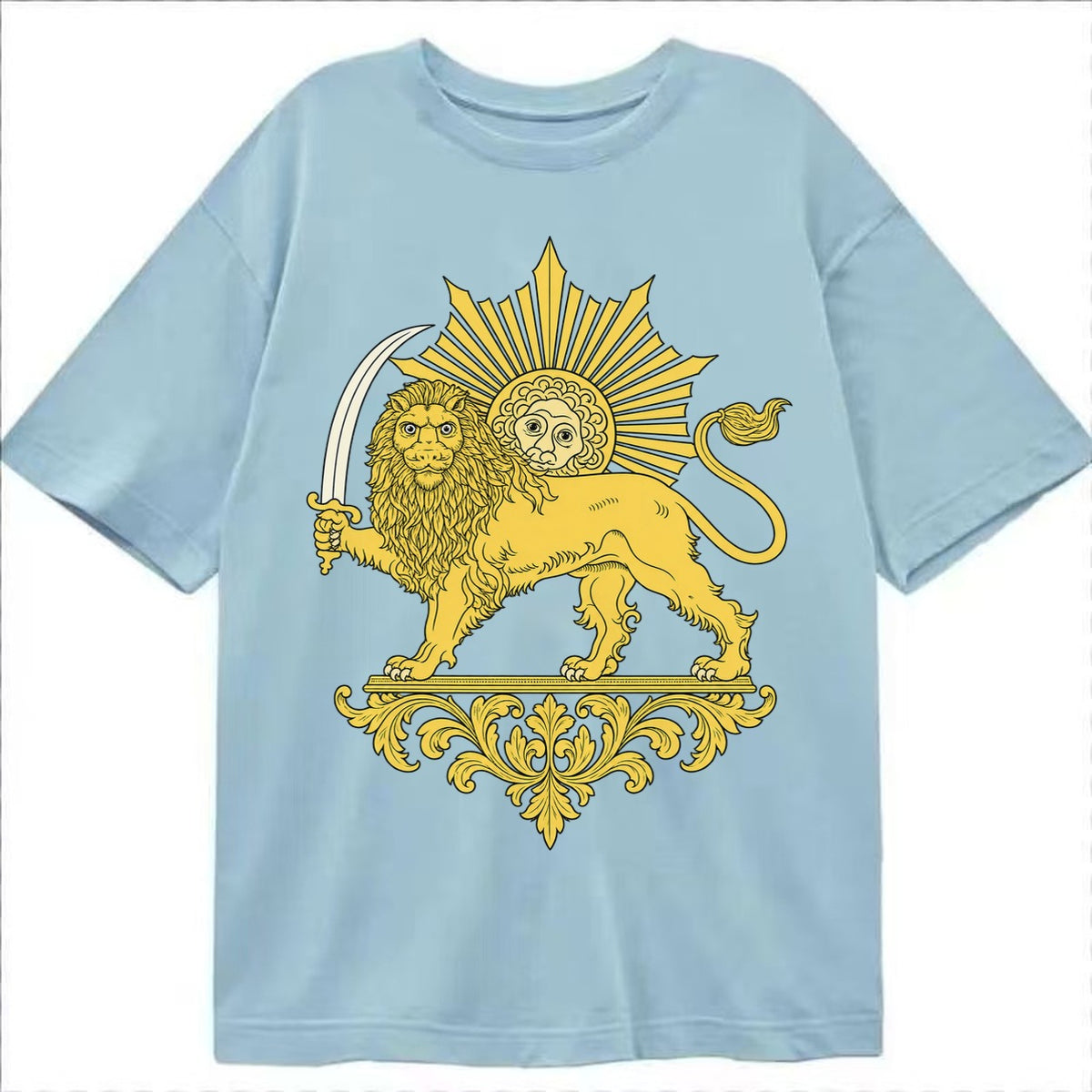 Shir O Khorshid - Classic T-shirt – Light Blue