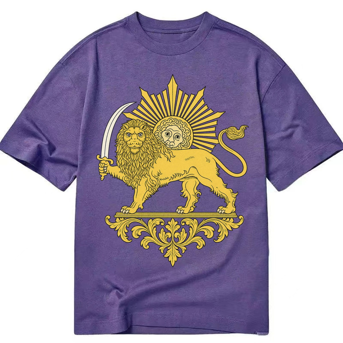 Shir O Khorshid - Classic T-shirt – Purple