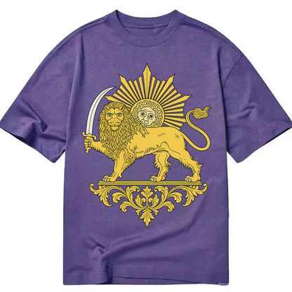 Shir O Khorshid - Classic T-shirt – Purple