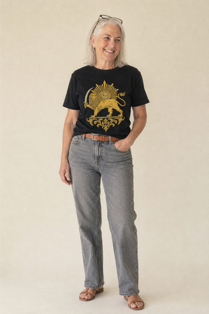 Shir O Khorshid - Classic T-shirt – studio model photo