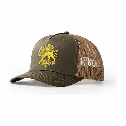 Shir O Khorshid Trucker Hat – Olive-Khaki