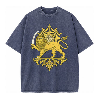 Shir O Khorshid - Vintage T-shirt – Blue