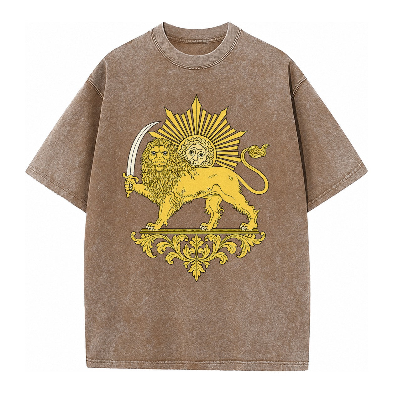 Shir O Khorshid - Vintage T-shirt – Brown
