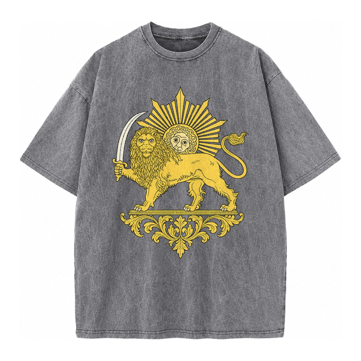 Shir O Khorshid - Vintage T-shirt – Grey
