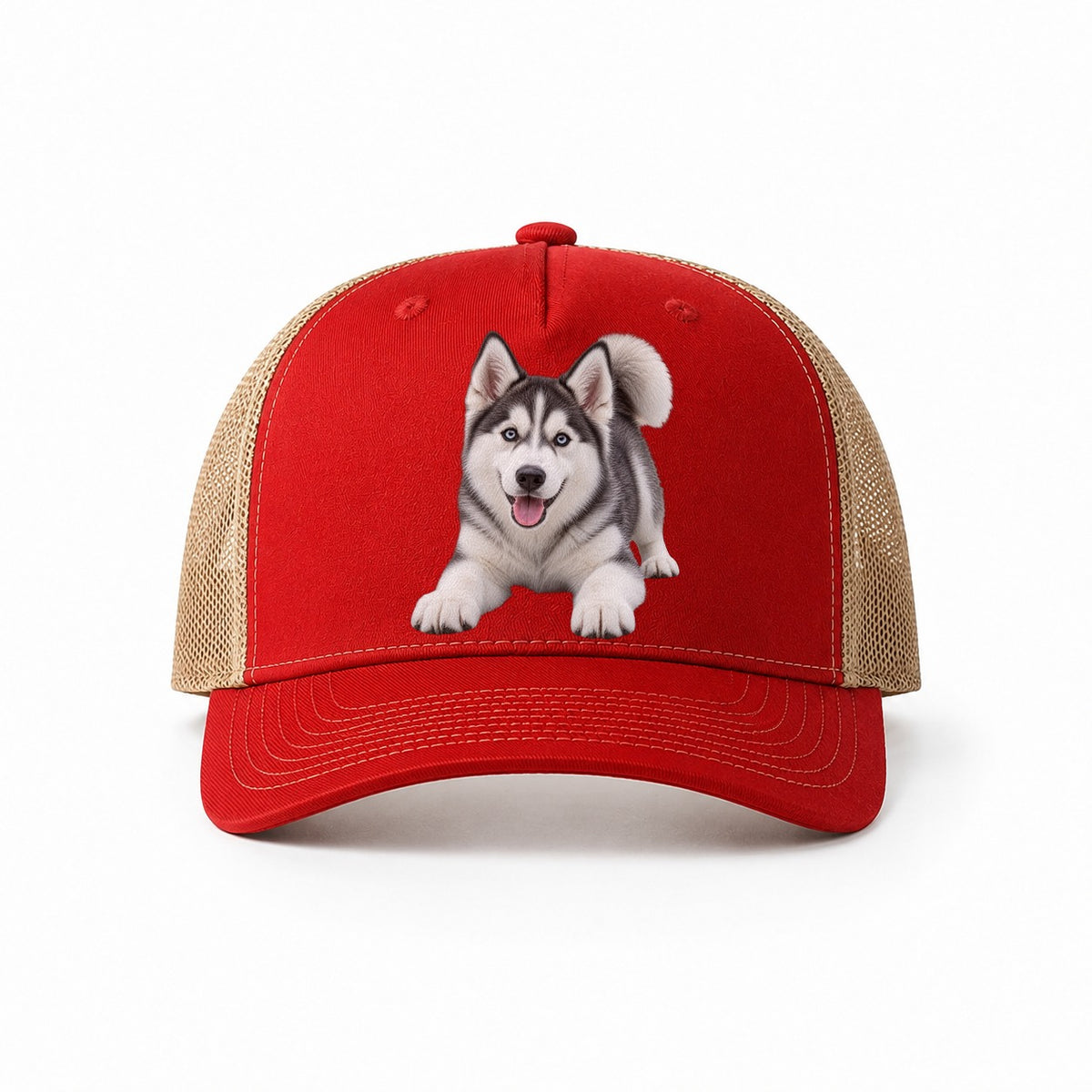 Red-Khaki — front view