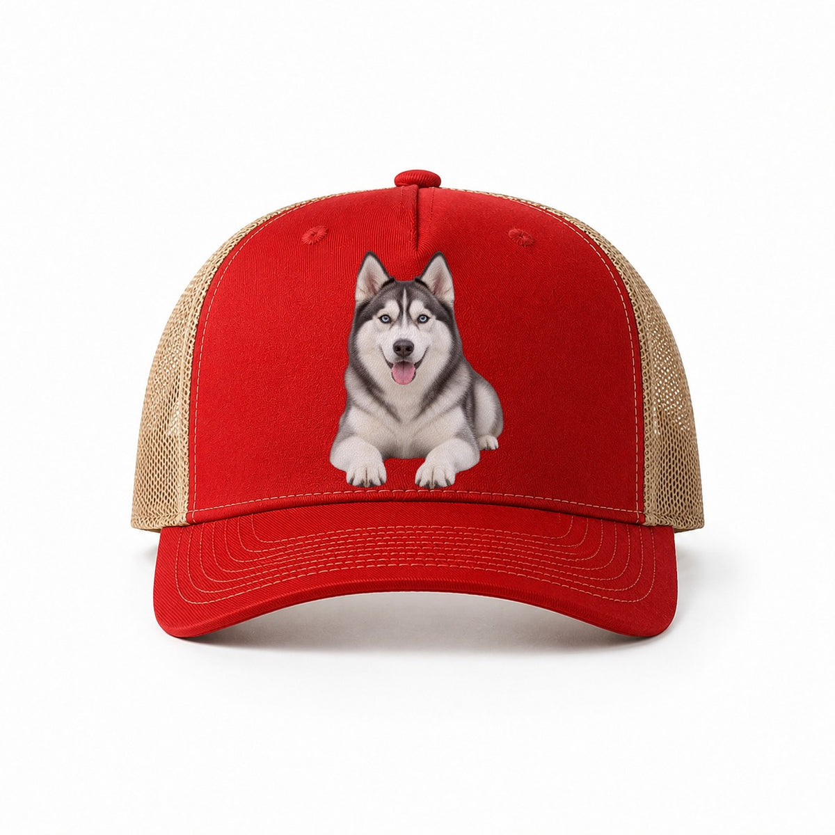 Red-Khaki — front view