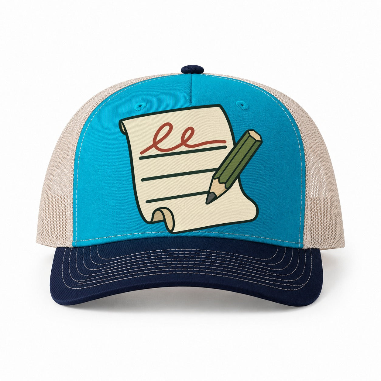 Teal-Navy — front view