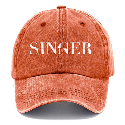 Singer Sinner Split Feelings Classic Cap – Terracotta Clay