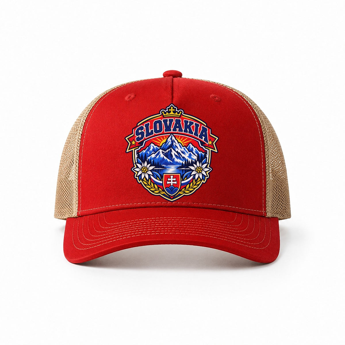 Red-Khaki — front view