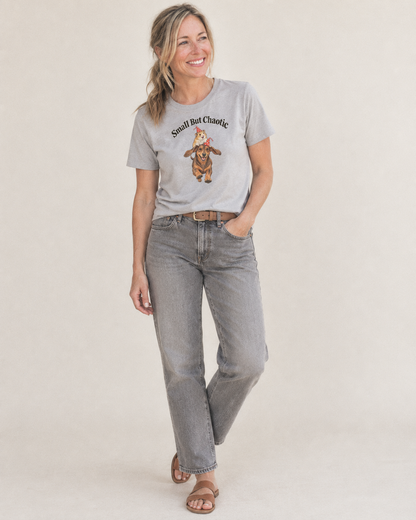 Small But Chaotic Kerfuffle Club Classic T-shirt – studio model photo