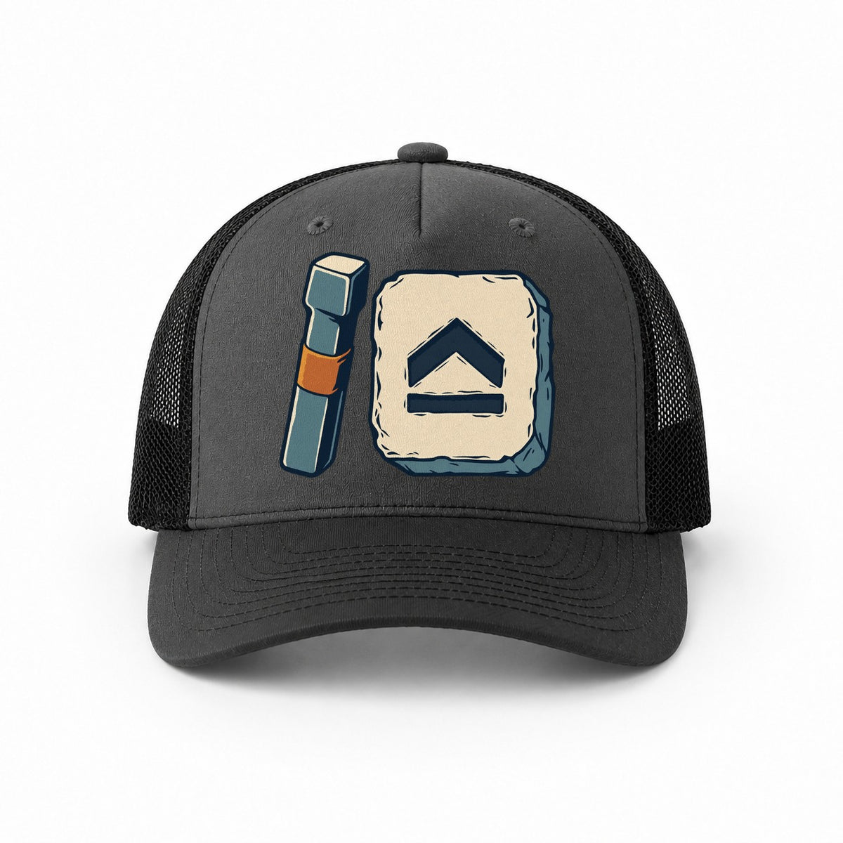 Dark Grey-Black — front view