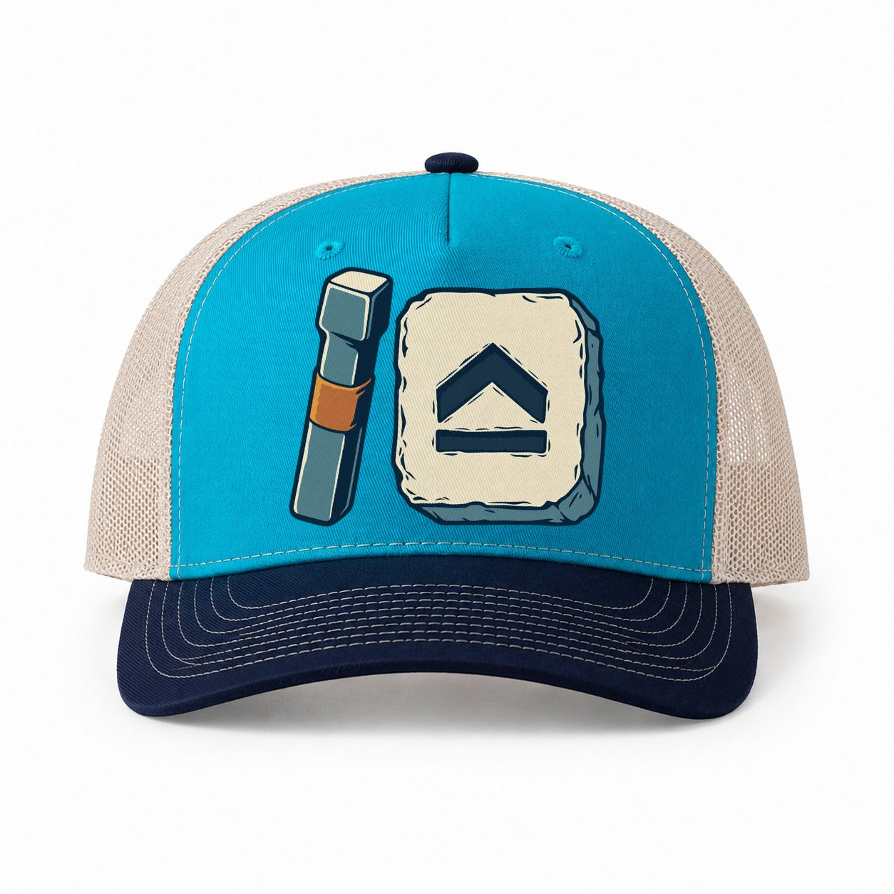 Teal-Navy — front view