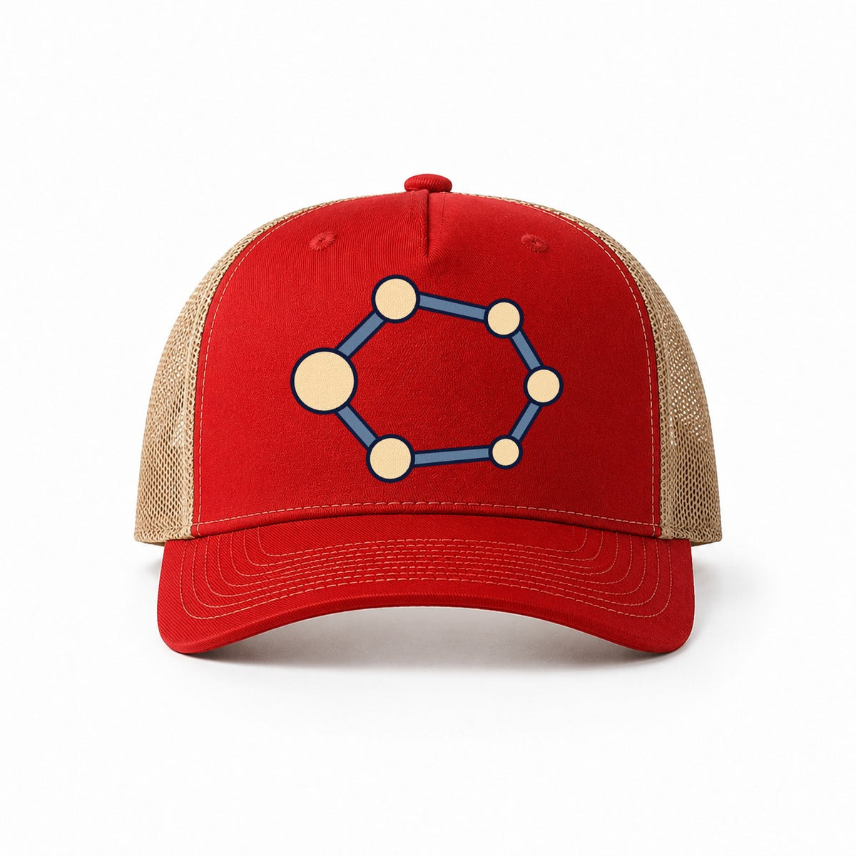Red-Khaki — front view