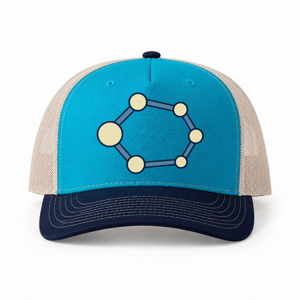 Teal-Navy — front view