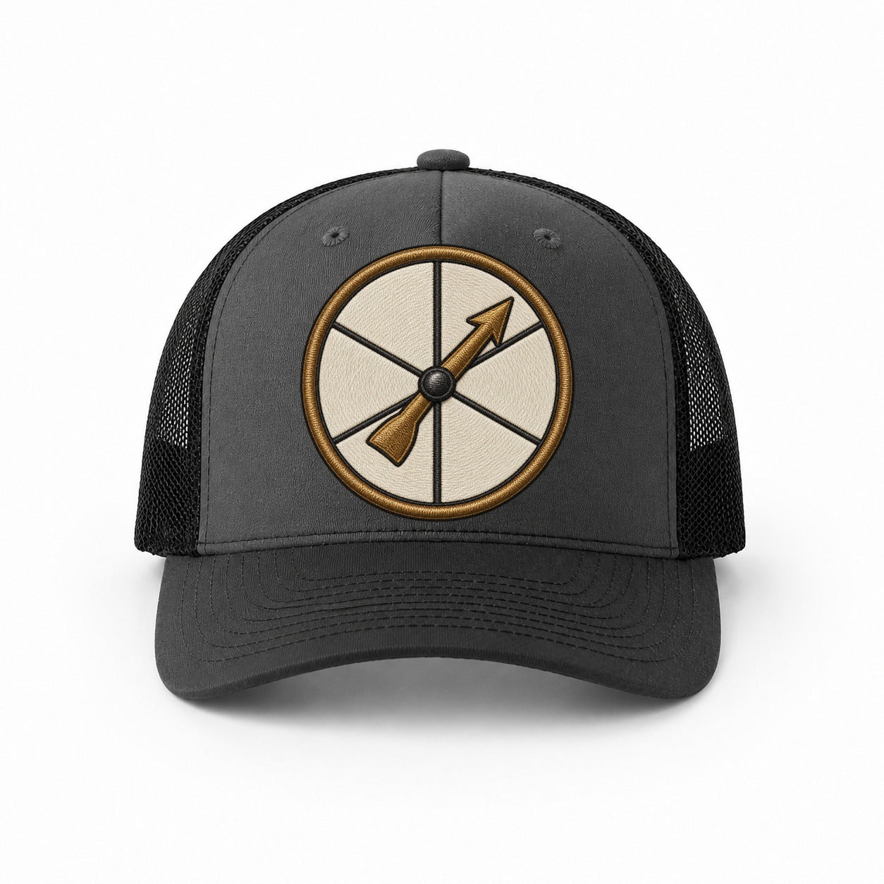 Dark Grey-Black — front view