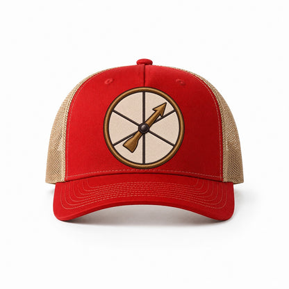 Red-Khaki — front view