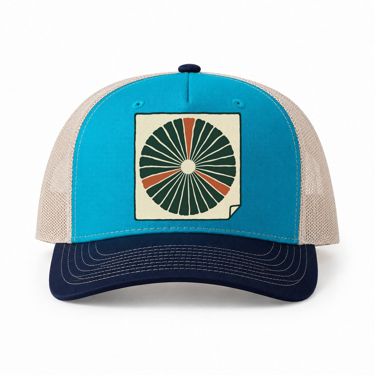 Teal-Navy — front view