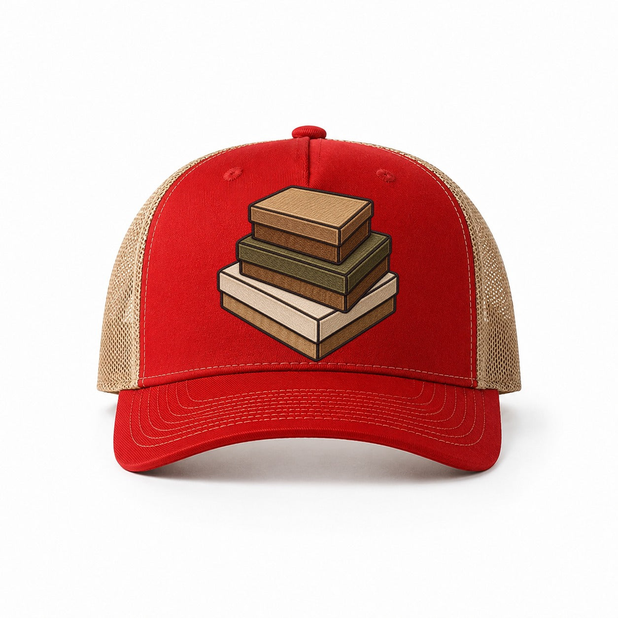 Red-Khaki — front view