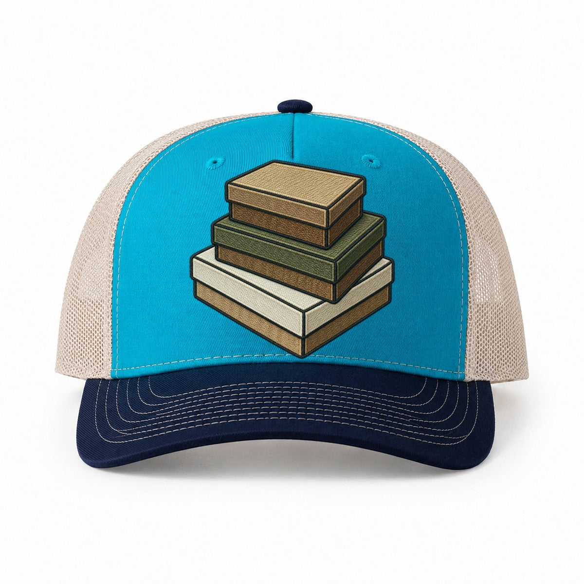 Teal-Navy — front view