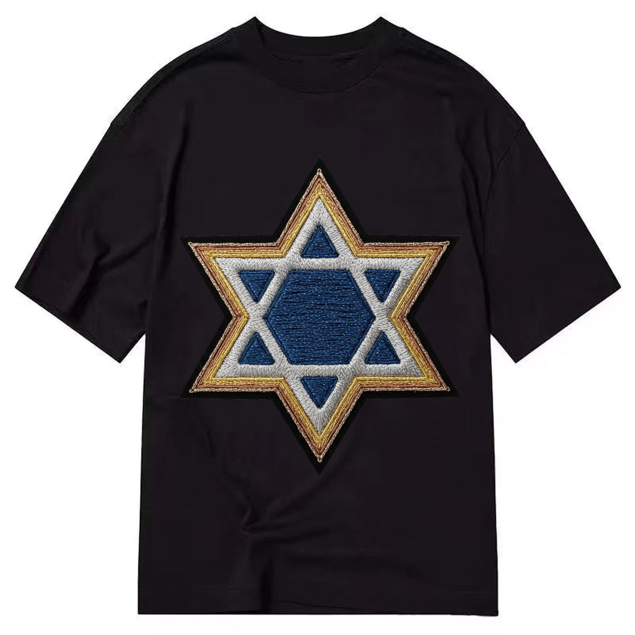 Star of David  - Classic T-shirt – Black
