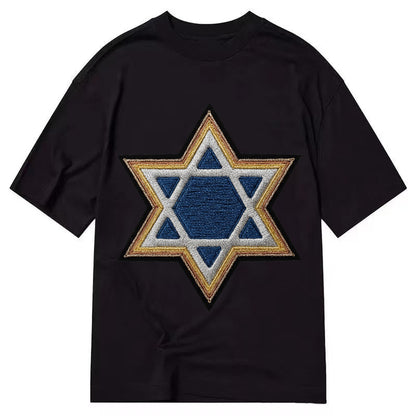 Star of David  - Classic T-shirt – Black