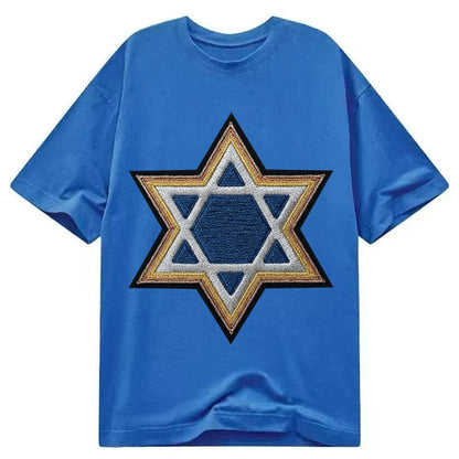 Star of David  - Classic T-shirt – Blue