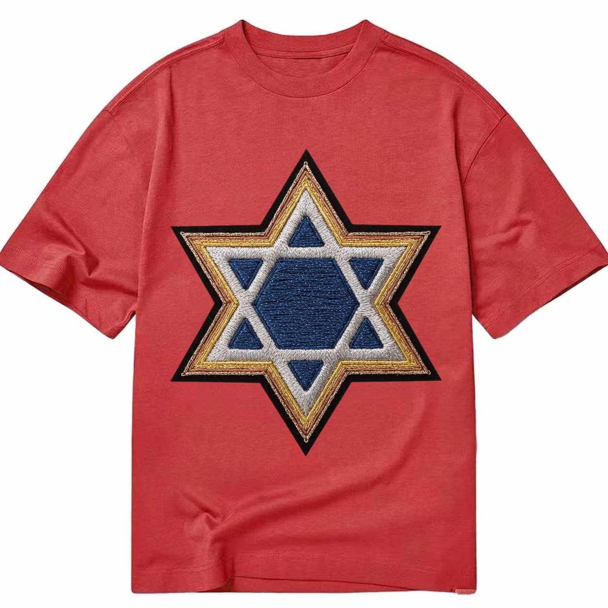 Star of David  - Classic T-shirt – Red