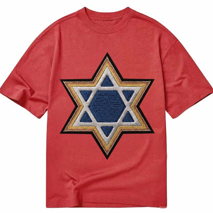 Star of David  - Classic T-shirt – Red