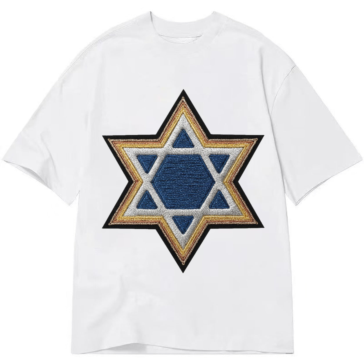 Star of David  - Classic T-shirt – White
