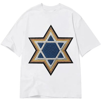 Star of David  - Classic T-shirt – White