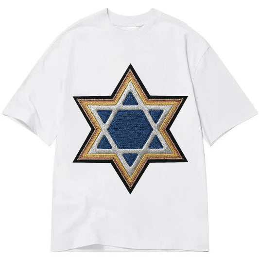 Star of David  - Classic T-shirt – White